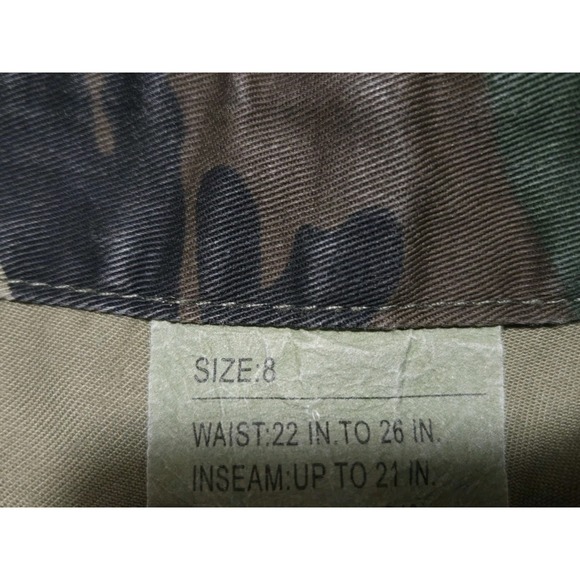 Military Camo Pants Woodland Kids Fatigues Size 8 USMC Parris Island - Picture 5 of 5